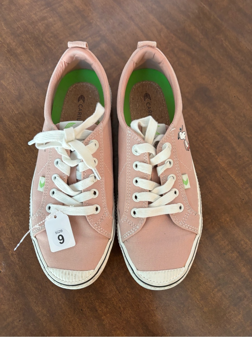 Cariuma Pink Canvas Sneakers for Women